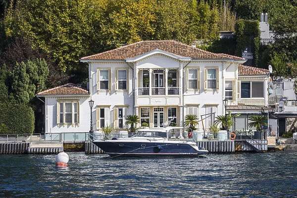 Waterfront villa on the Asian side of the Bosphorus, Istanbul, Turkey