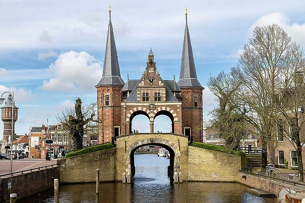 Waterpoort, Hoogendster Pijp, Friesland, Holland, Netherlands