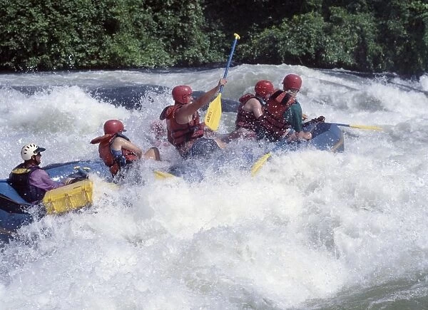 White-Water rafting can be arranged on the Victoria