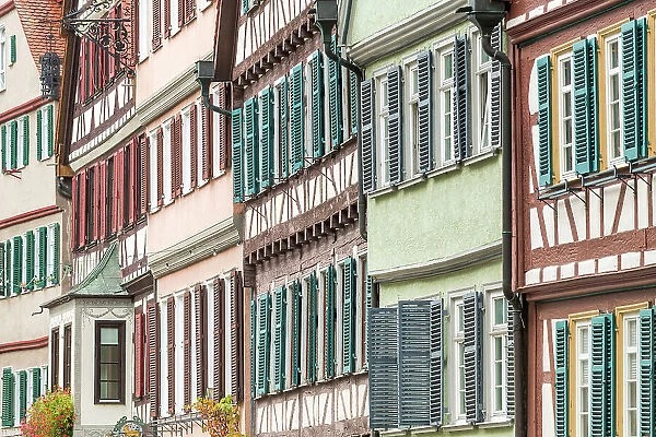 Window Patterns, Tubingen, Baden-Wurttemberg, Germany