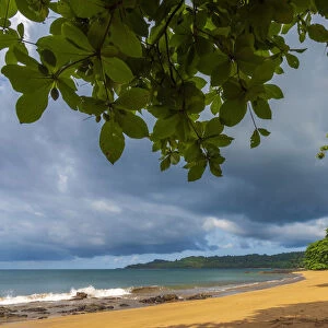 Africa, Sao Tome and Principe. Sundy Praia beach with beautiful beach
