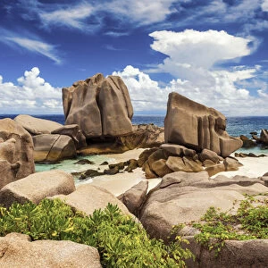 Anse Marron Beach, La Digue, Seychelles