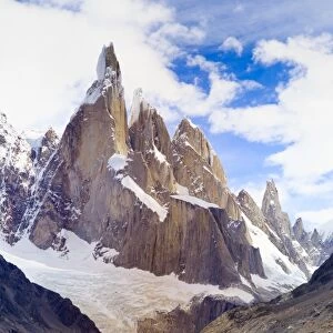 Argentina, Patagonia, El Chalten, Los Glaciares National Park, Laguna Torre and Cerro