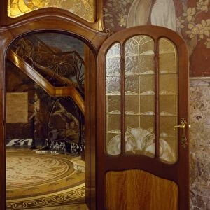 Art Deco interior of Hotel Hannon