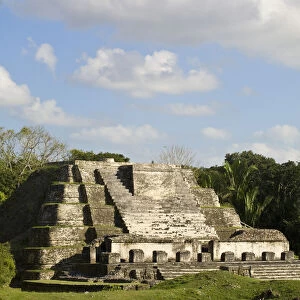 Belize, Altun Ha, Temple of the Masonary Alters (struture B-4)