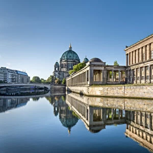Berlin Dom, Alte Nationalgalerie and Spree River, Berlin, Germany
