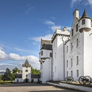 Blair Castle in Blair Atholl, Perth and Kinross, Scotland, Great Britain