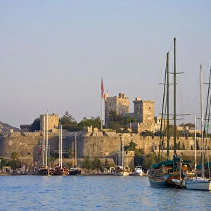 Bodrum harbour and Castle, Turkey