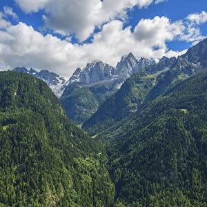 Bondo and Bondasca range, Bergell, Grisons (Graubunden), Switzerland