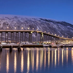 Bridge & Arctic Cathedral, Tromso, Norway