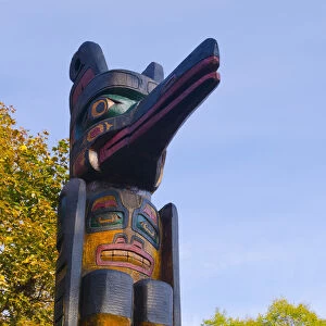 Canada, Ontario, Ottawa, Confederation Park, Kwakiutl Totem