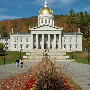 Capitol Building, Montpelier (State Capital), Vermont, USA