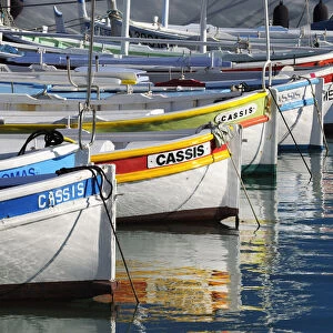 Cassis a Mediterranean fishing port in Southern France, . Alpes-Maritimes, Provence-Alpes-Cote d Azur, French Riviera, France