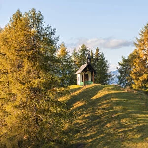 Church of the Madonna of the Snow on Mount Peller Europe, Italy, Trentino region