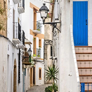 Dalt Vila old town, Ibiza, Balearic Islands, Spain