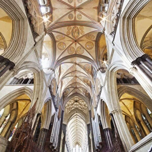 England, Hampshire, Salisbury, Salisbury Cathedral
