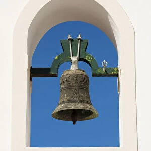 Europe, Portugal, Algarve, Sao Bartolomeu de Messines, an 18th Century cast bell in