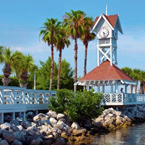 Florida, Anna Maria Island, Historic Bridge Street Pier, Brandenton Beach, Manatee County