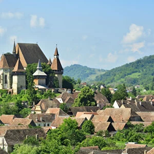 The fortified church of Biertan, a Saxon village in Transylvania