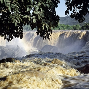 Fourteen Falls on the Athi River after heavy rain