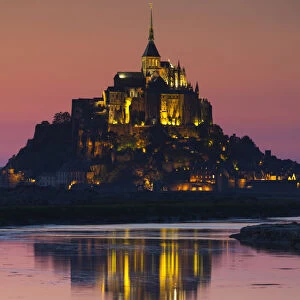 France, Normandy Region, Manche Department, Mont St-Michel
