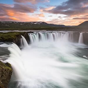 Godafoss waterfall, Northern Iceland
