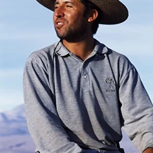 A huaso or Chilean cowboy