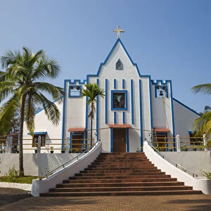 India, Goa, Galgaibag beach, St. Anthonys Church