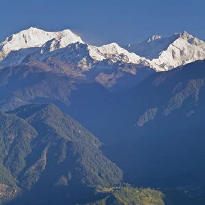 India, Sikkim, Pelling, Upper Pelling, Kanchenjunga, Kangchendzonga range