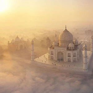 India, Uttar Pradesh, Agra, Taj Mahal (UNESCO World Heritage Site)