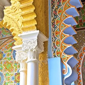 Interior Details of Continental Hotel, Tangier, Morocco, North Africa