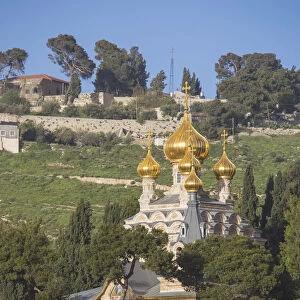 Israel, Jerusalem, Mount of Olives, Church of Mary Magdalene