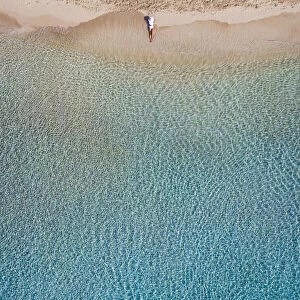 Italy. Apulia (Puglia). Salento, Lecce Province, Punta della Suina beach