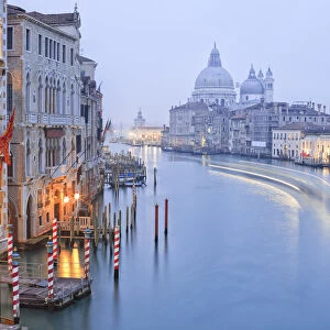 Italy, Veneto, Venezia district, Venice. Grand Canal, Santa Maria della Salute