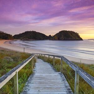 Matapouri Beach at sunrise, Tutukaka Coast, Northland, North Island, New Zealand