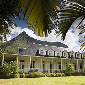 Mauritius, Central Mauritius, Eureka Creole Mansion built in the 1830s, exterior