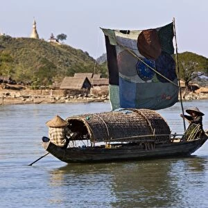 Myanmar, Burma, Kaladan River