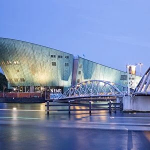 Netherlands, North Holland, Amsterdam. Nemo, Science and Technology Center (Renzo
