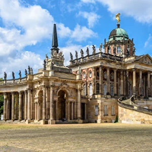 The New Palace in Sanssouci Park, in Potsdam, near Berlin, Germany, Europe