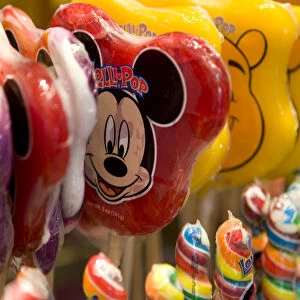 Orlando, Florida, USA. Disney candy for sale at the theme parks in Orlando