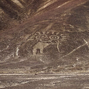 The Paracas Family Geoglyph, Palpa, Ica Region, Peru