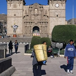 Peru, Puno, Puno cathedral