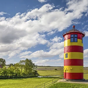 Pilsumer lighthouse, Krummhaorn, East Friesland, Lower Saxony, Germany