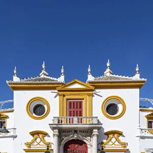 Plaza de toros de la Real Maestranza de Caballeria de Sevilla, Seville, Andalusia, Spain