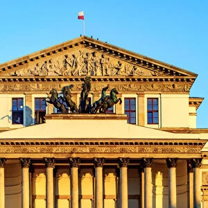 Poland, Masovian Voivodeship, Warsaw, Grand Theatre and National Opera