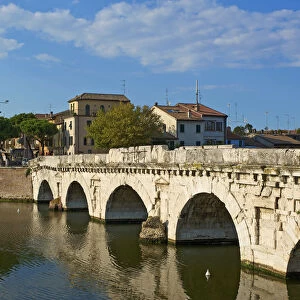 Ponte di Tiberio, Rimini, Emilia-Romagna, Italy