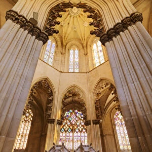 Portugal, Estremadura, Batalha, Monastery of Santa Maria da Vitoria (UNESCO World