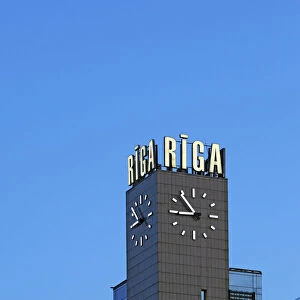 Riga central station, Riga, Latvia