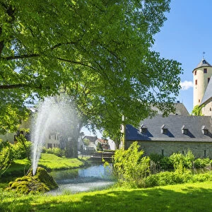Rittersdorf castle near Bitburg, Eifel, Rhineland-Palatinate, Germany