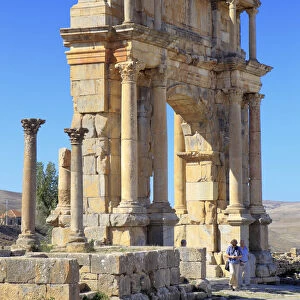 Ruins of ancient city Cuicul, Djemila, Setif Province, Algeria
